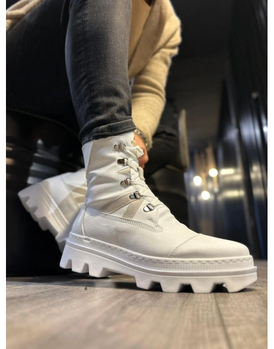 Knack Erkek Spor Bot B14 Beyaz