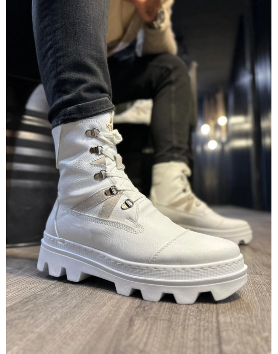 Knack Erkek Spor Bot B14 Beyaz