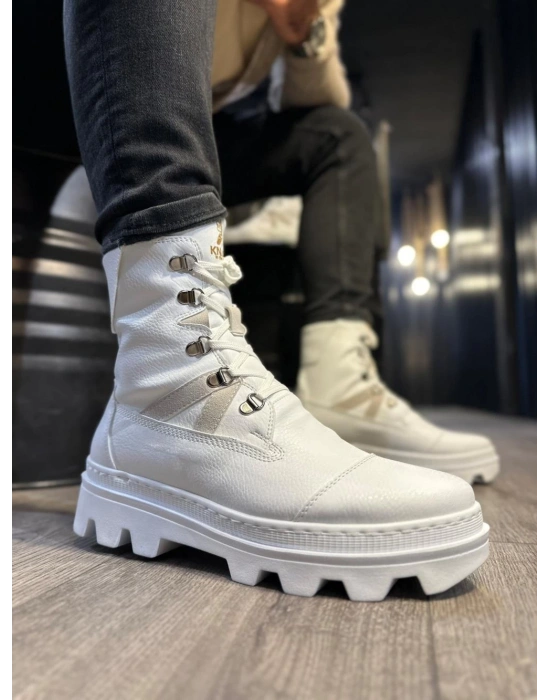 Knack Erkek Spor Bot B14 Beyaz