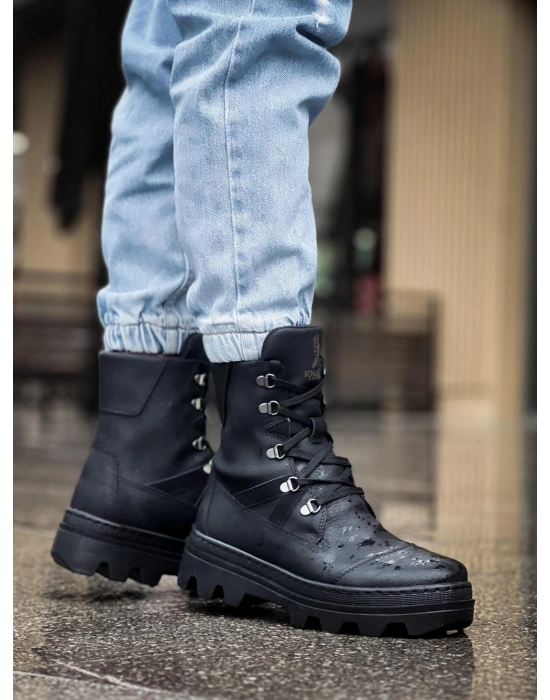 Knack Erkek Spor Bot B14 Siyah (Siyah Taban)