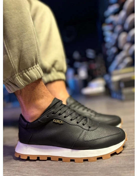 Knack 002 Siyah Erkek Günlük Ayakkabı