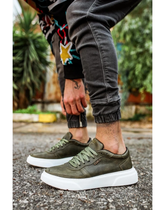 Knack 222 Haki Erkek Günlük Ayakkabı