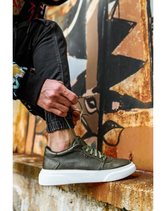 Knack 222 Haki Erkek Günlük Ayakkabı