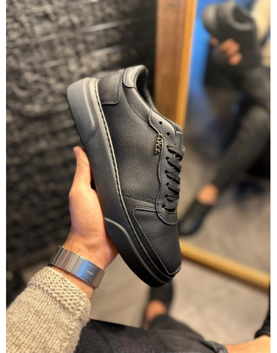 Knack Günlük Ayakkabı 222 Siyah (Siyah Taban)