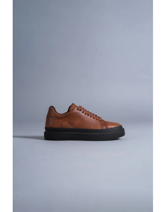 Knack 421 Taba (siyah Taban) Erkek Günlük Ayakkabı