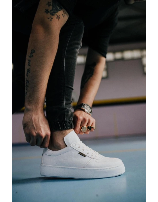 Knack Günlük Ayakkabı 666 Beyaz Erkek Spor Ayakkabı