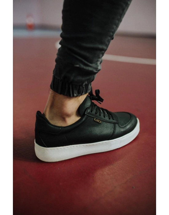 Knack Günlük Ayakkabı 666 Siyah (Beyaz Taban)