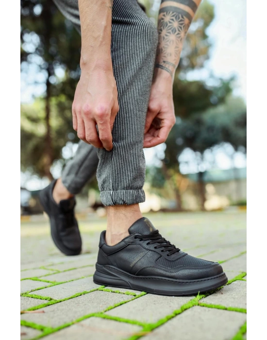 Knack 707 Siyah (siyah Taban) Erkek Günlük Ayakkabı