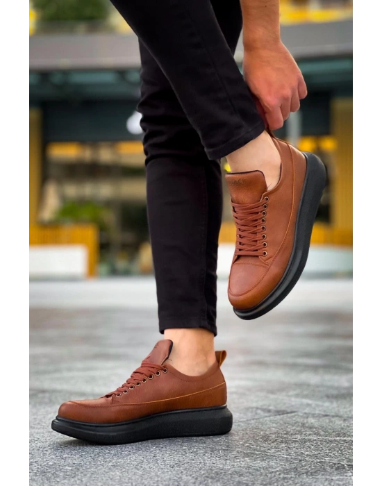 Knack 814 Taba (siyah Taban) Erkek Günlük Ayakkabı