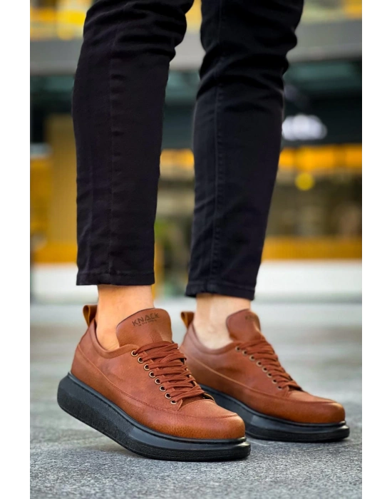 Knack 814 Taba (siyah Taban) Erkek Günlük Ayakkabı