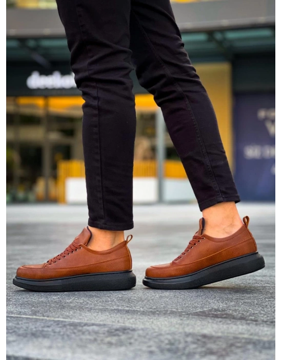 Knack 814 Taba (siyah Taban) Erkek Günlük Ayakkabı