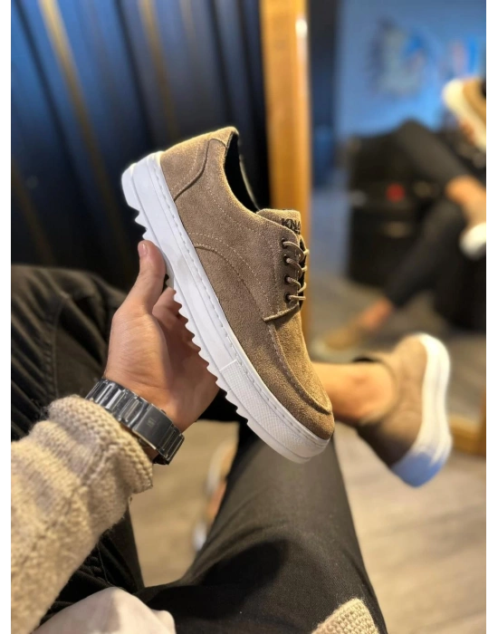 Knack Günlük Ayakkabı T12 Camel (Süet)