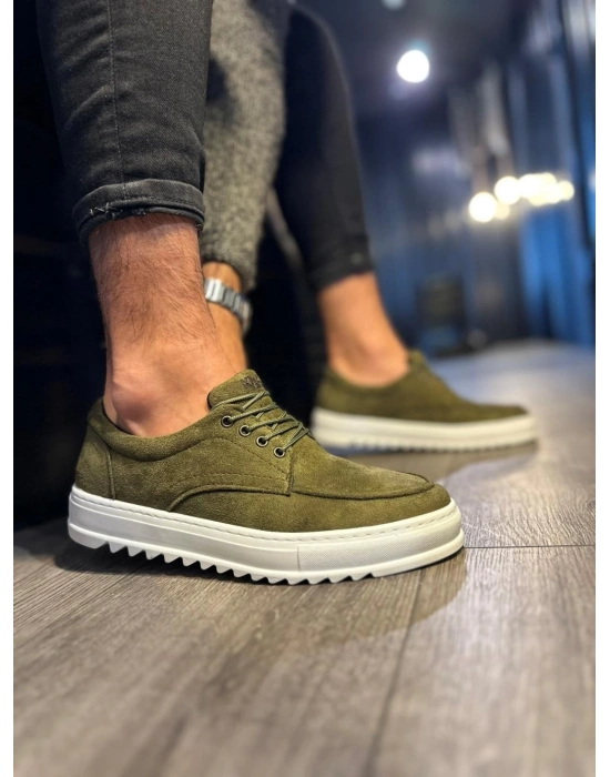 Knack T12 Haki (süet) Kadın Günlük Ayakkabı