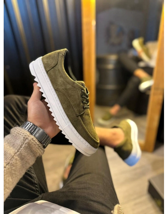 Knack T12 Haki (süet) Kadın Günlük Ayakkabı