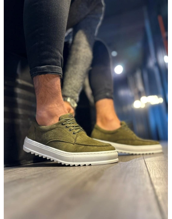 Knack Günlük Ayakkabı T12 Haki (Süet)