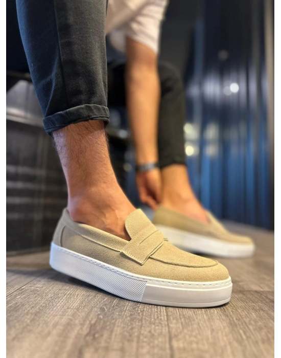 Knack Günlük Klasik Ayakkabı 400 Vizon Süet