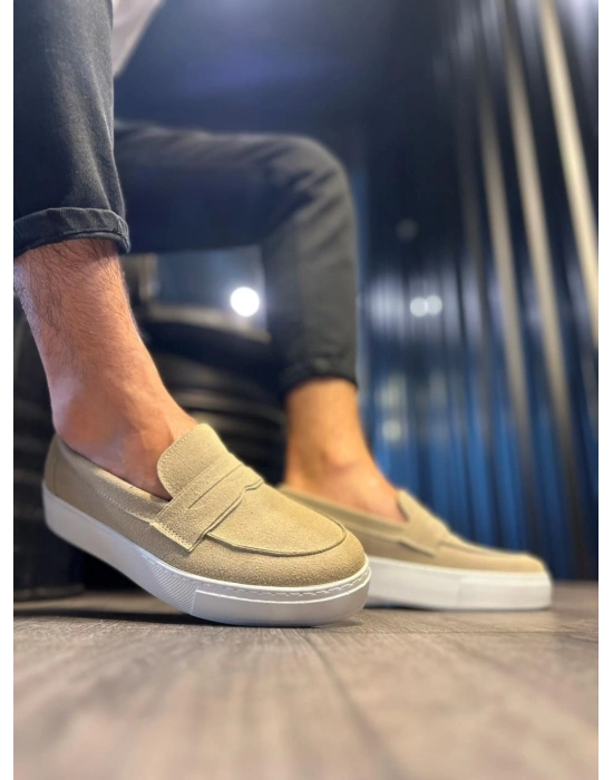 Knack Günlük Klasik Ayakkabı 400 Vizon Süet