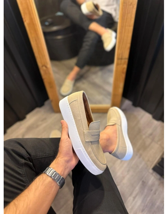 Knack Günlük Klasik Ayakkabı 400 Vizon Süet