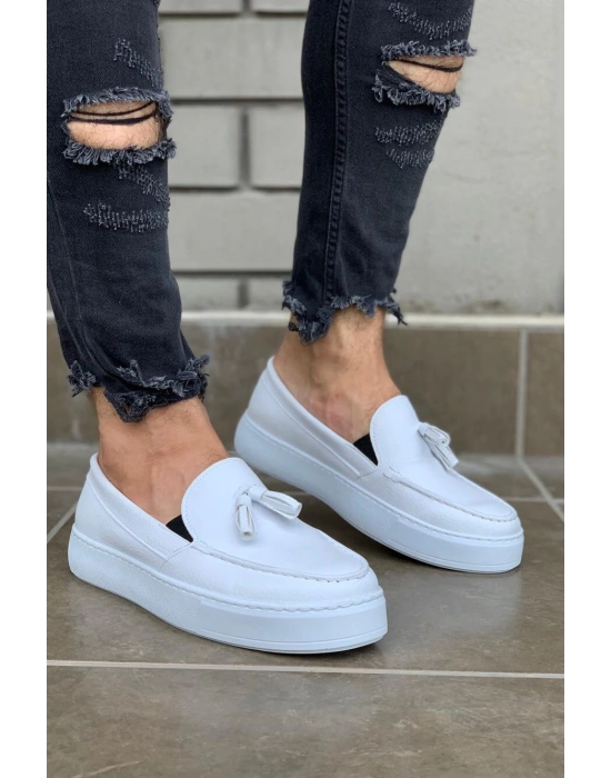 Knack Günlük Spor 717 Beyaz Erkek Klasik Ayakkabı