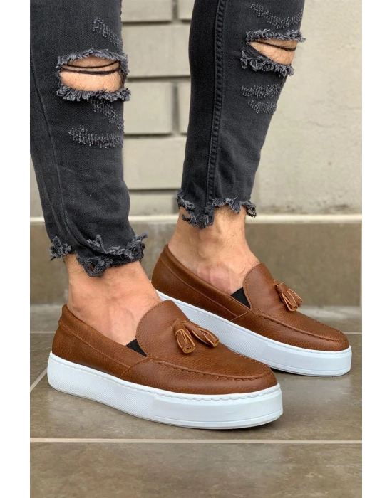 Knack Günlük Spor 717 Taba Erkek Klasik Ayakkabı