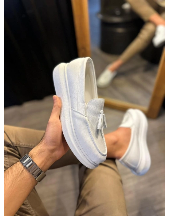 Knack Günlük Spor 818 Beyaz Erkek Klasik Ayakkabı