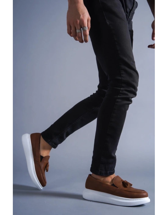 Knack Günlük Spor 818 Taba Erkek Klasik Ayakkabı