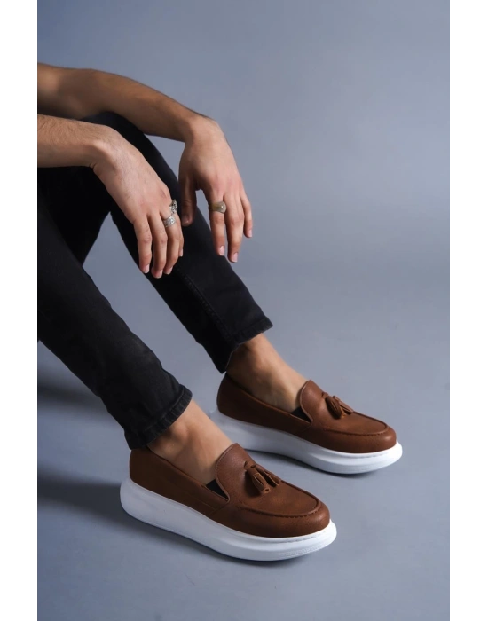 Knack Günlük Spor 818 Taba Erkek Klasik Ayakkabı