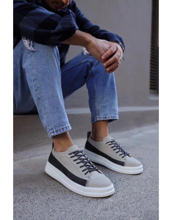 Knack Sneakers Ayakkabı 010 Taş Erkek Sneaker Ayakkabı