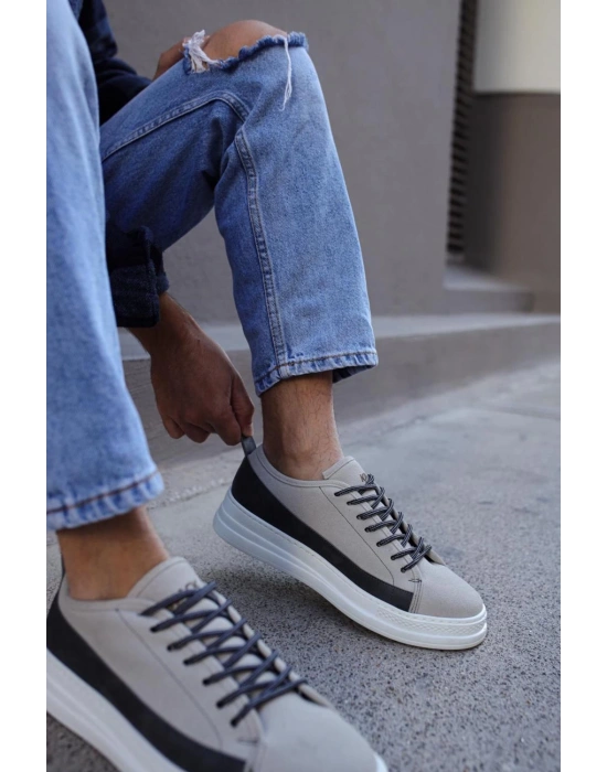 Knack Sneakers Ayakkabı 010 Taş Erkek Sneaker Ayakkabı