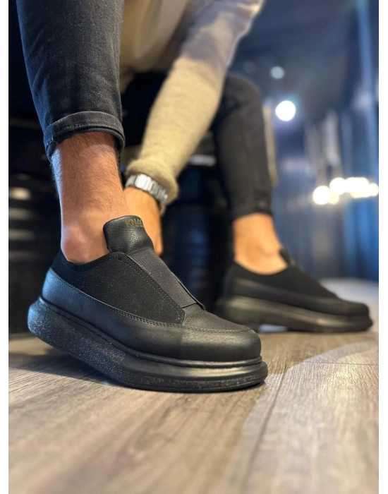 Knack Sneakers Ayakkabı 911 Siyah (siyah Taban) Erkek Sneaker Ayakkabı