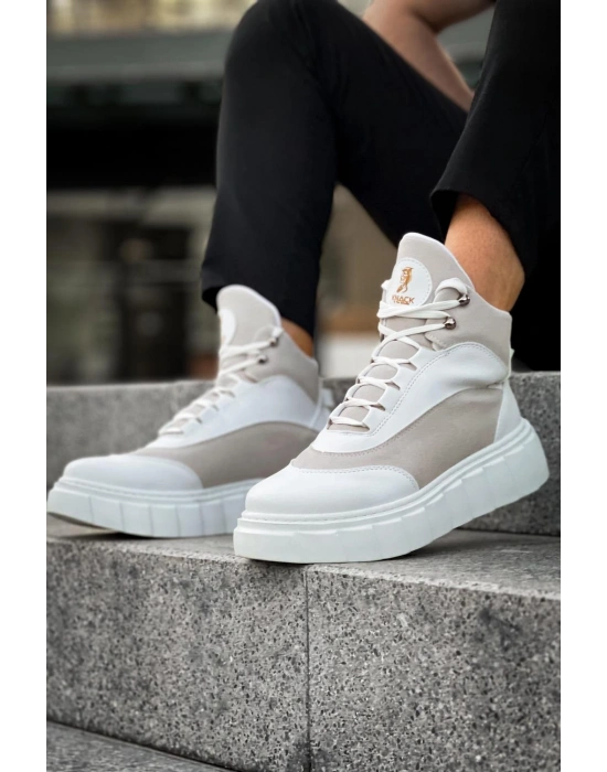 Knack Yüksek Taban Bot 104 Beyaz