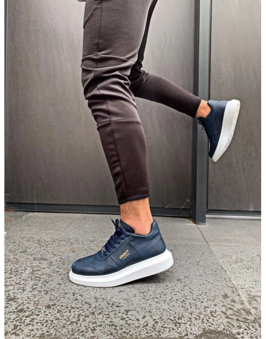 Knack Yüksek Taban Günlük Ayakkabı 040 Lacivert