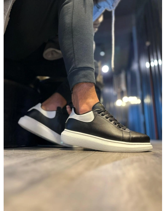 Knack Yüksek Taban Günlük Ayakkabı 043 Siyah