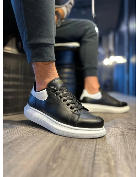 Knack Yüksek Taban Günlük Ayakkabı 043 Siyah