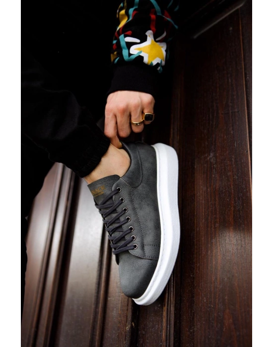 Knack Yüksek Taban Günlük Ayakkabı 044 Gri