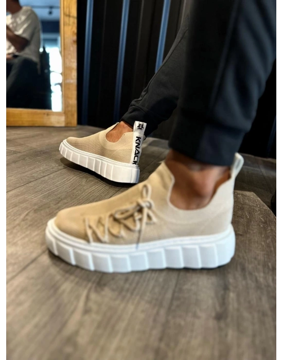 Knack Yüksek Taban 1025 Vizon Erkek Günlük Ayakkabı