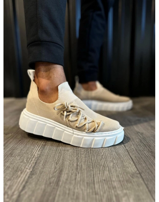 Knack Yüksek Taban Günlük Ayakkabı 1025 Vizon