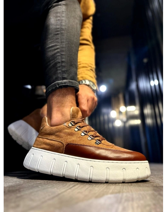 Knack Yüksek Taban Günlük  Ayakkabı 600 Taba