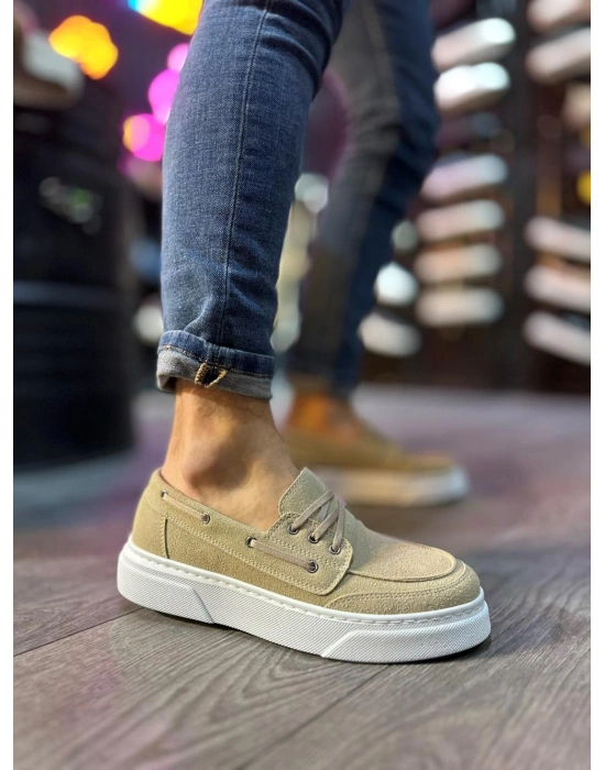 Knack Yüksek Taban Günlük Ayakkabı 700 Vizon