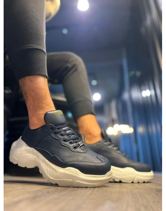 Knack Yüksek Taban N75 Lacivert Erkek Günlük Ayakkabı