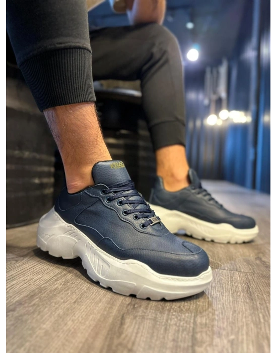 Knack Yüksek Taban Günlük Ayakkabı N75 Lacivert