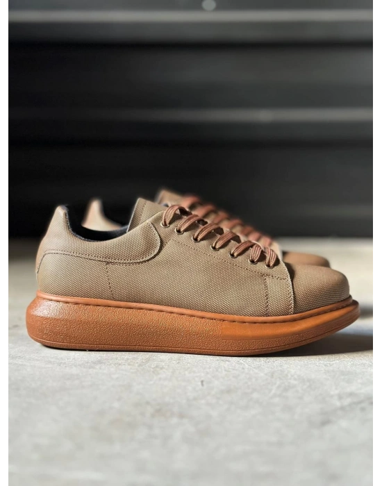 Knack Yüksek Taban Tırtıklı 041 Taba Erkek Günlük Ayakkabı