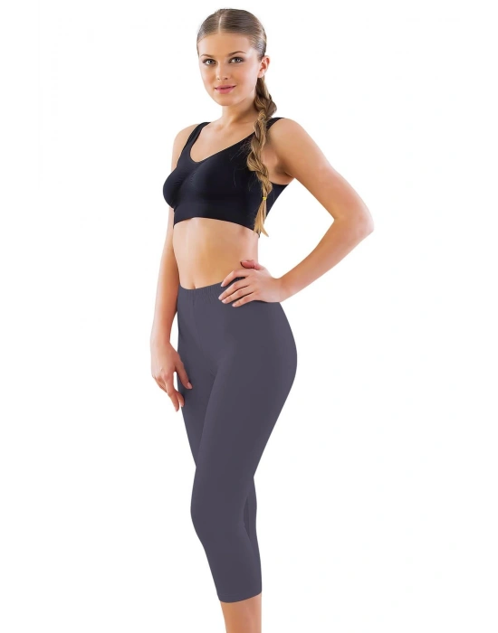 LACİVERT  MI Emay 7300 Battal Kapri Tayt