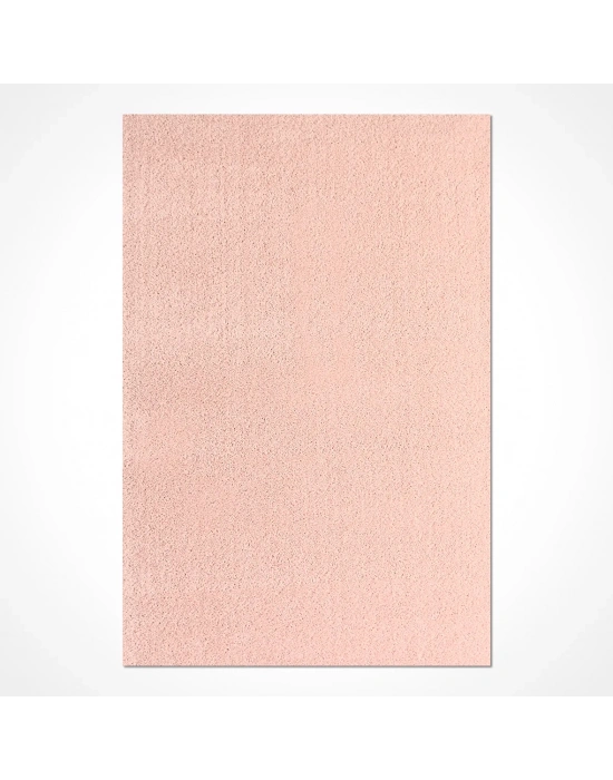 Mars-PEMBE-Premium Kadifemsi Halı Oturma Odası-Salon-Mutfak-Kaymaz Taban -Yıkanabilir-Modern