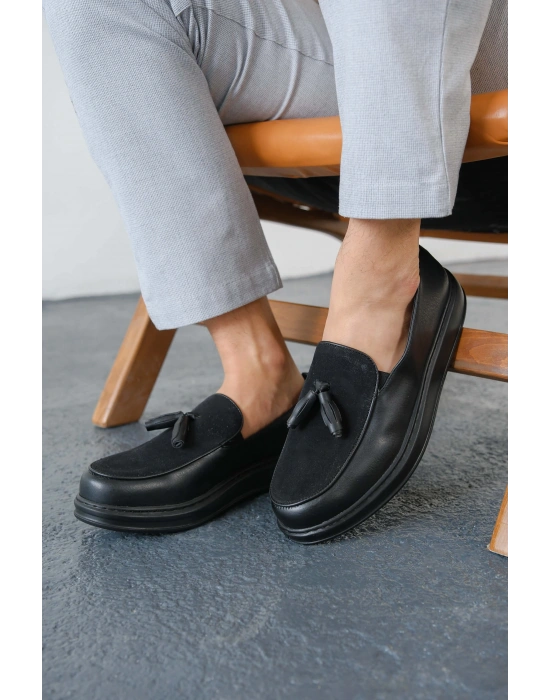 MN002 - CST Loafer Pelle Erkek Ayakkabı SIYAH
