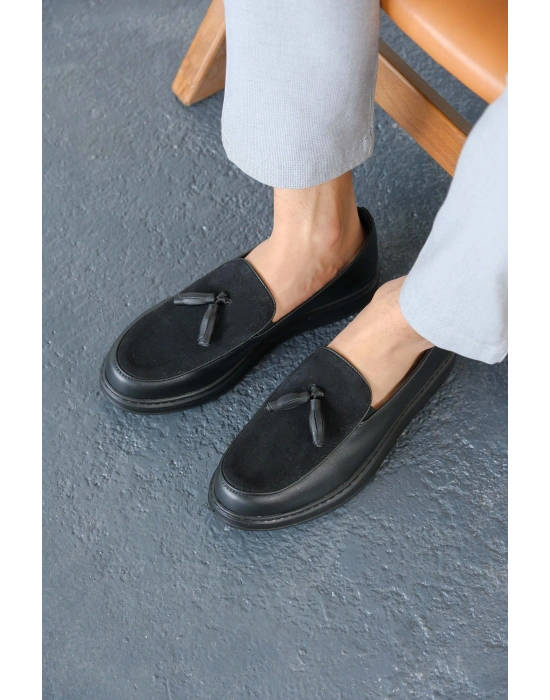 MN002 - CST Loafer Pelle Erkek Ayakkabı SIYAH