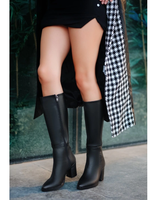 Morena Siyah Cilt Çizme