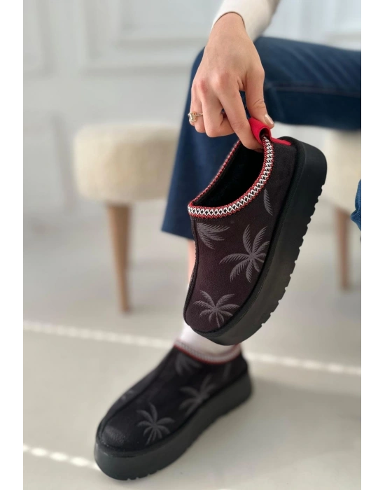 MUCY SİYAH SÜET KADIN BOT