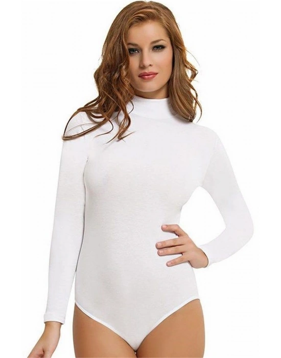 Nbb 2960 Uzun Kollu Boğazlı Çıtçıtlı Body