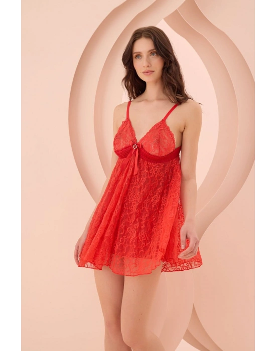 Nbb 3963 Dantel Etekli Babydoll